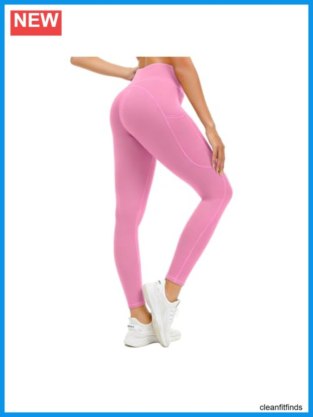 Buttery Soft High Waisted Leggings with Pockets Full Length Tummy Control Squat